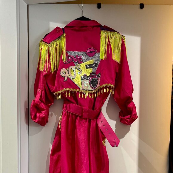 Pink Vintage Jumpsuit - One of  a Kind - Picture 2 of 3